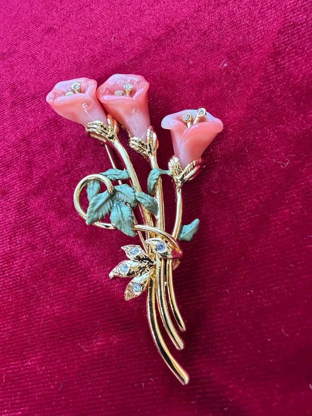 Vintage Flower Brooch